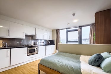 1 bed studio, Potterrow, Old Town, Edinburgh, EH89BT - Image 3